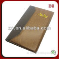 promotional leather notebook with elastic pen holder